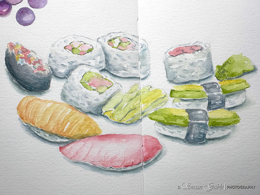 A Sushi Sketch & My Creative&nbsp;Ramblings