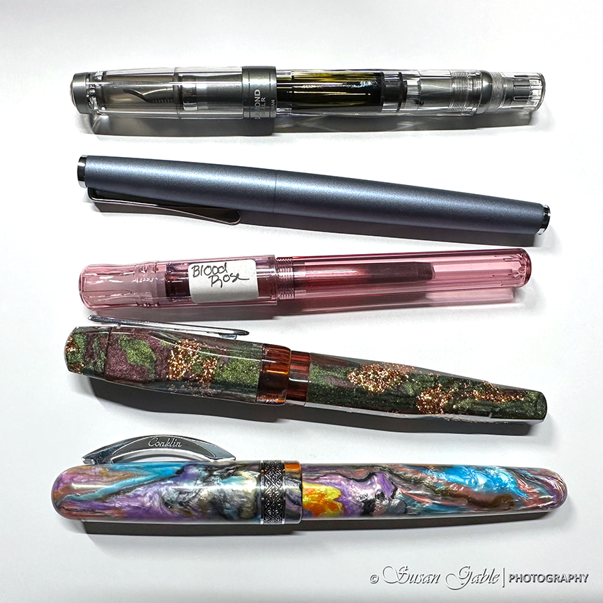 My Currently Inked Fountain&nbsp;Pens