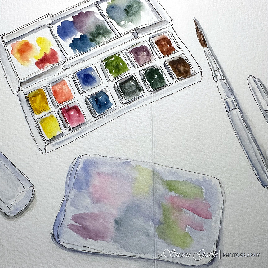 Trying a New Luchetti Sketchbook – SusieG Studio