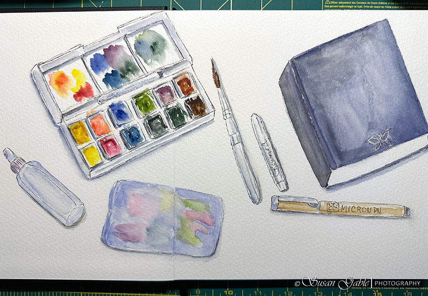 Luchetti Sketchbook – My Watercolor&nbsp;Sketch