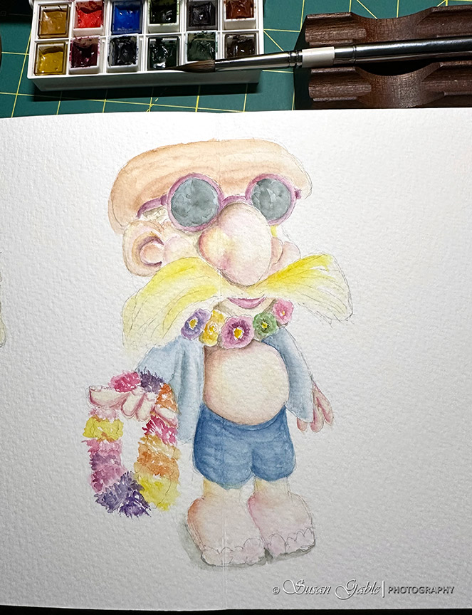 Painting a Maui Nix for Fun